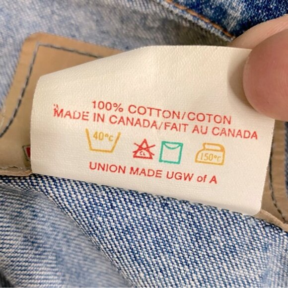 Vintage Silver Style Light Med Wash Oversized Denim Blazer Jean Jacket L - Picture 4 of 14